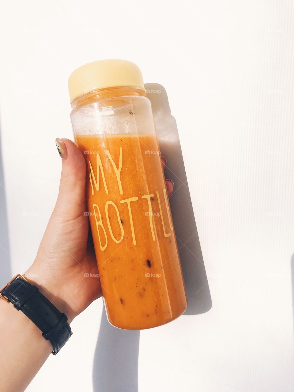 Smoothie bottle. Detox bottle