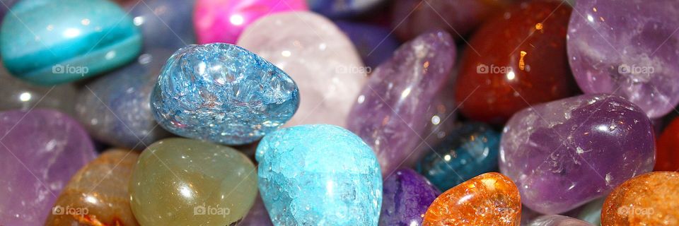 Colorful Gem Rocks