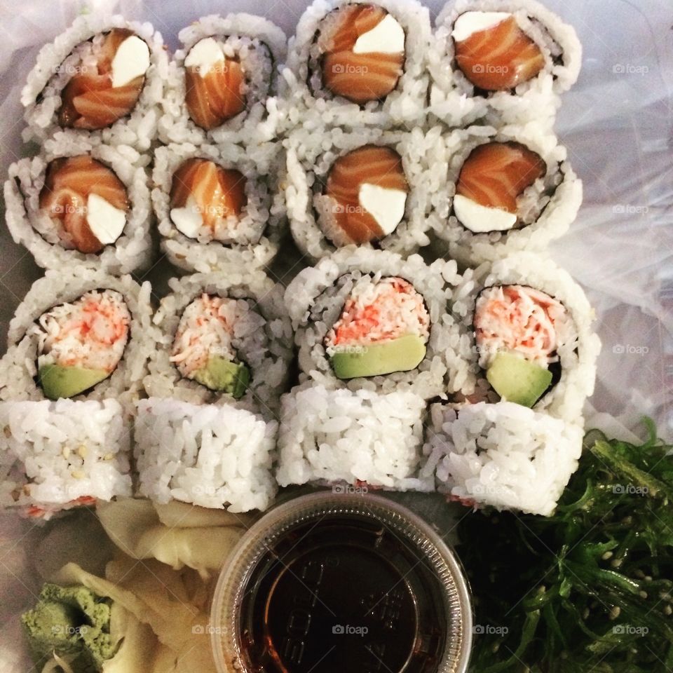 Sushi lunch
