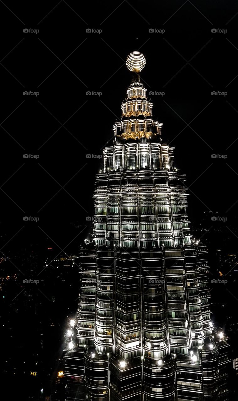 KL Twin towers top