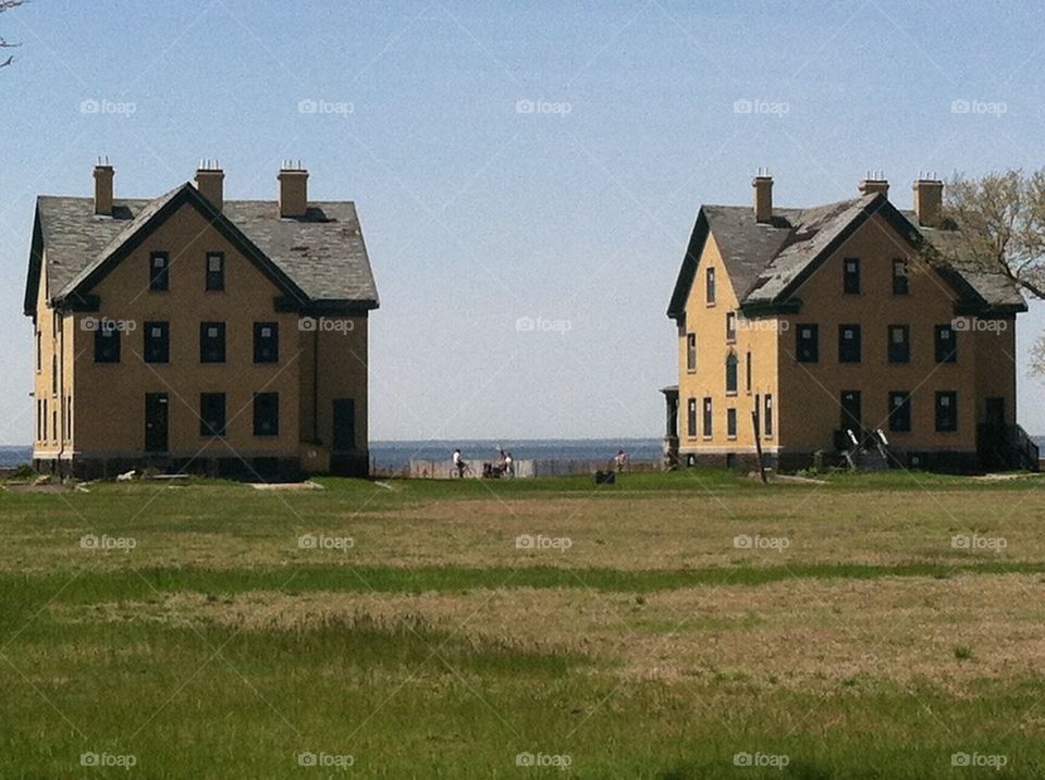 Old deserted military 