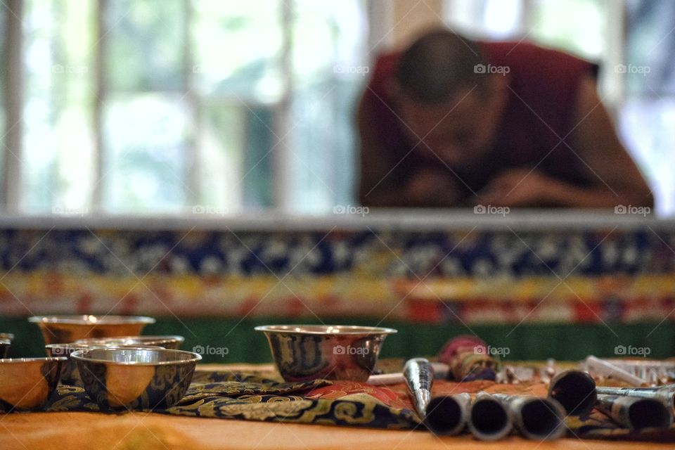 Sand Cups for Sand Mandala