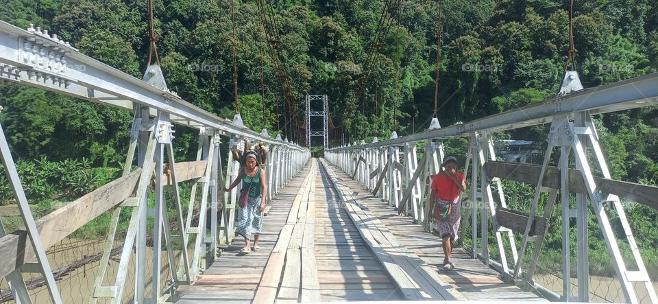 Hnanthial bridge Mizo hills