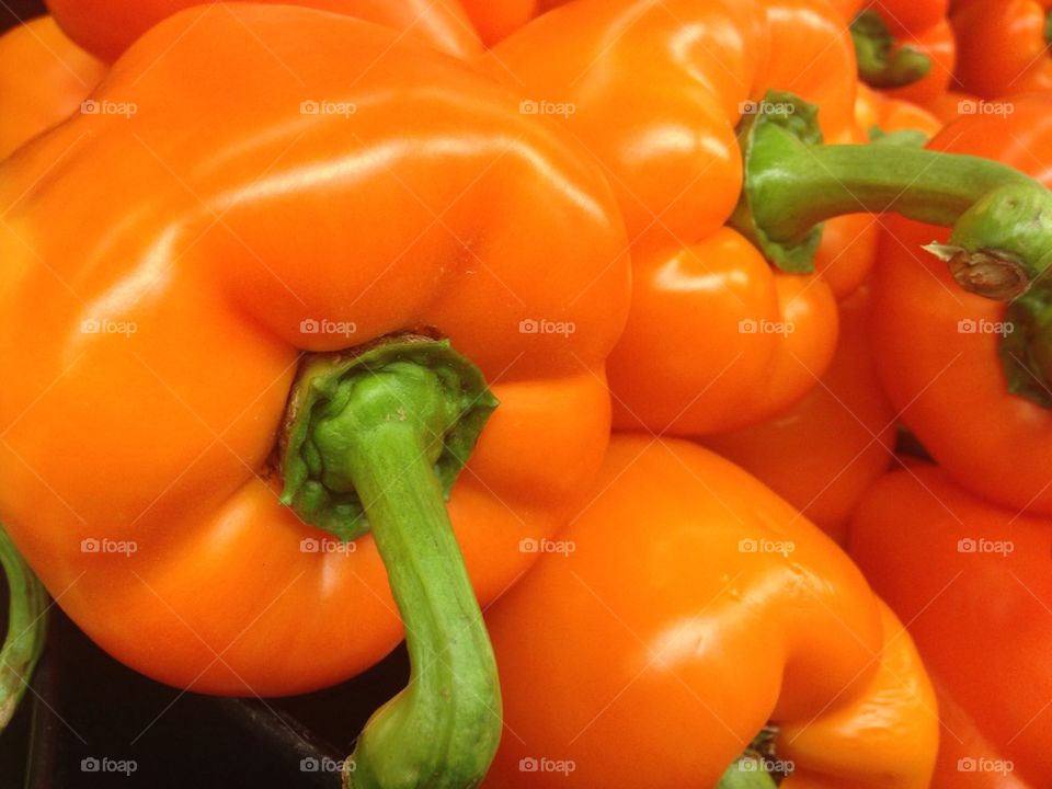 Orange pepper