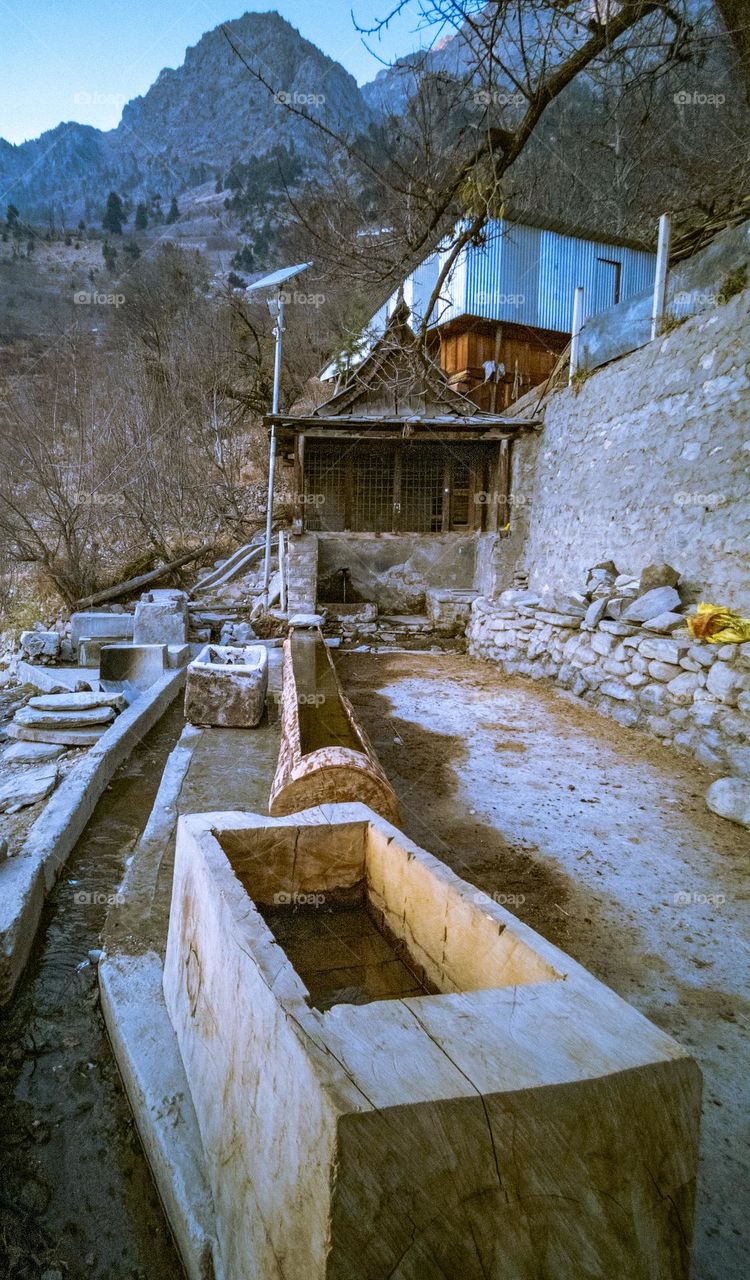 life source; natural water source