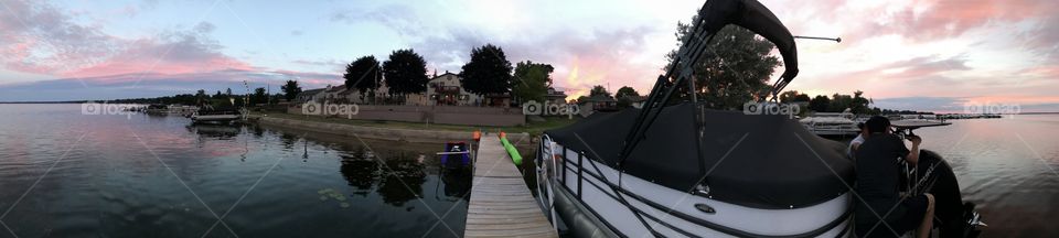 Panoramic Houghton Lake Summer 2020