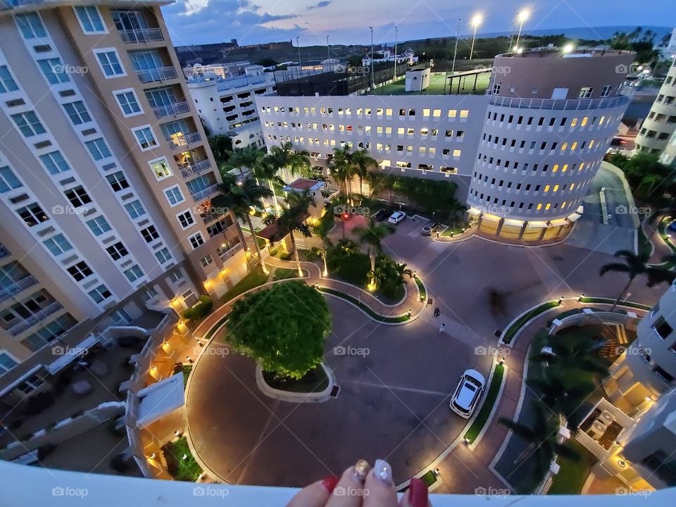 magic colors of sunset