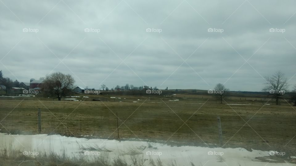 Landscape, Storm, No Person, Winter, Water