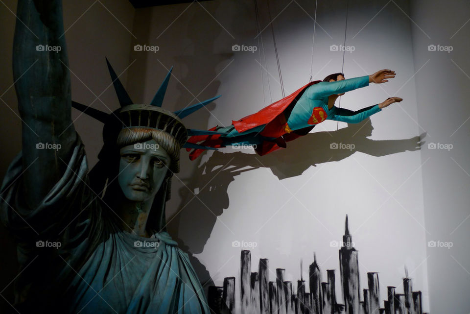 new comic exhibition superman by vixlens