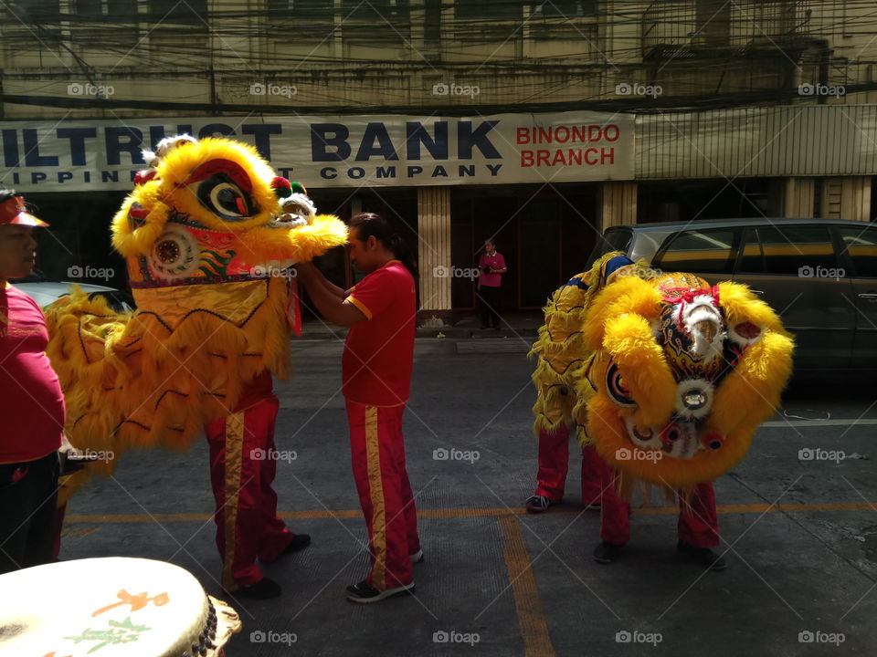 CHINESE NEW YEAR DRAGON DRANCERS