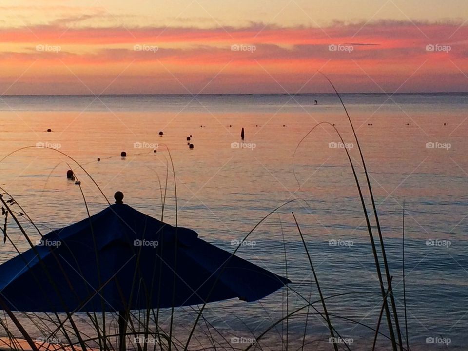 Sunset on Caicos Island