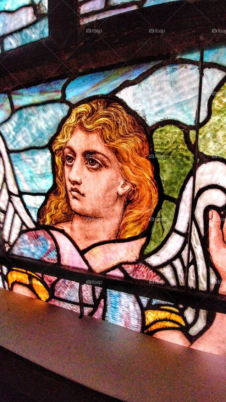 archangel Gabriel Stained Glass