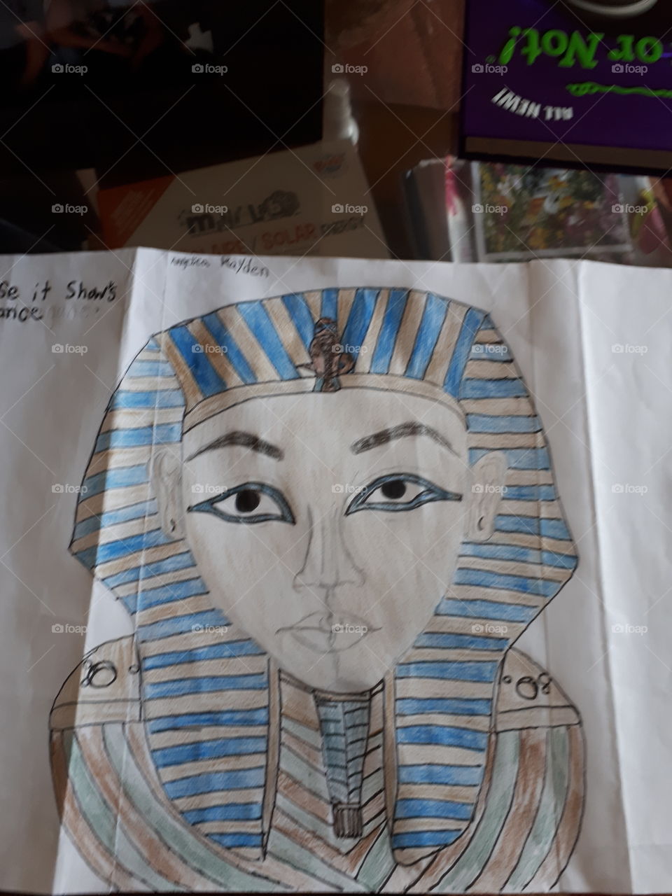 Egyptian drawing