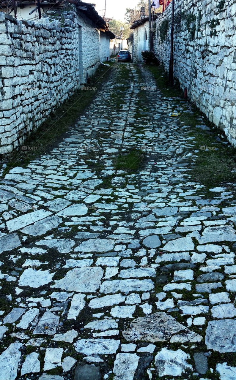 stone walkway
