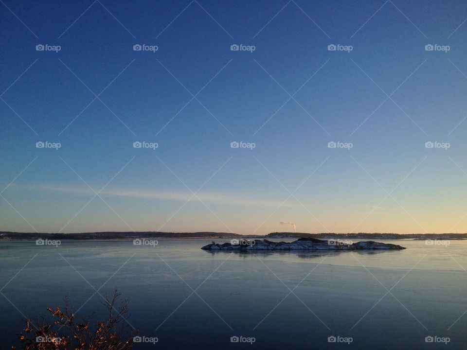 Scenic view of sea