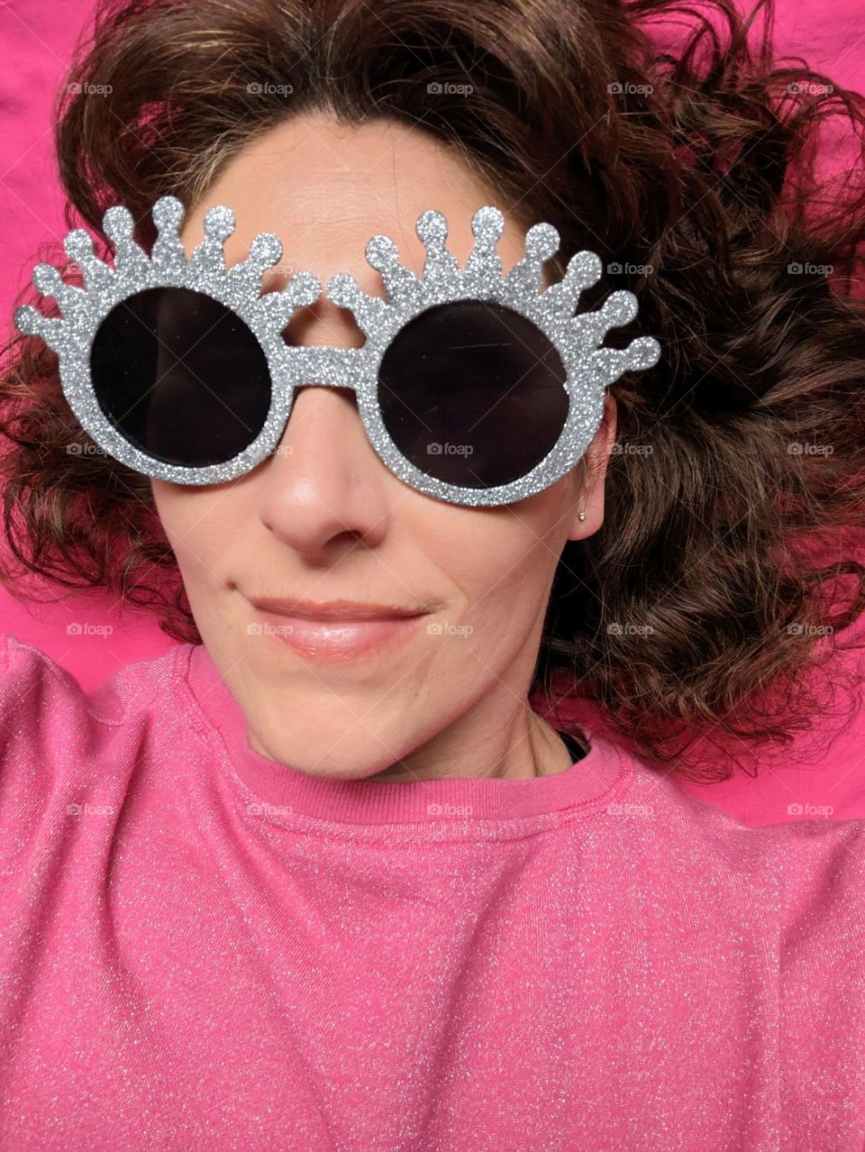 Barbie style: pink and sparkly