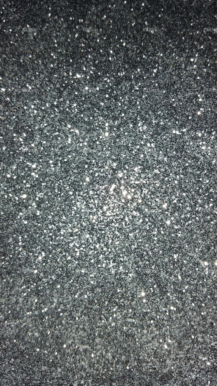 Silver glitter