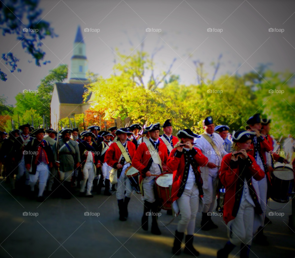 williamsburg virginia church historical drummers by stevehardley7