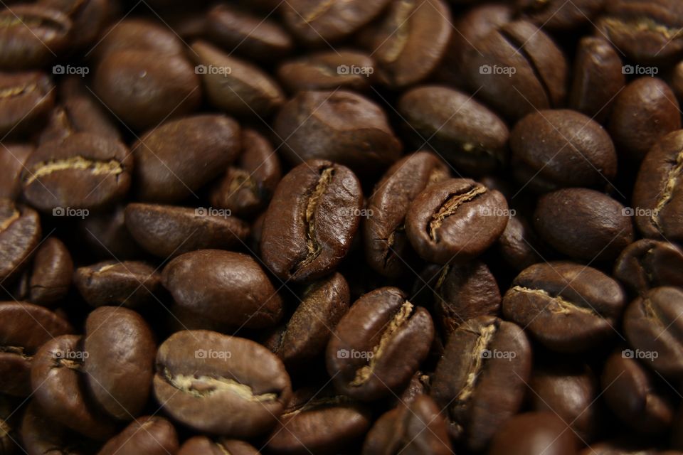 Coffee beans texture 