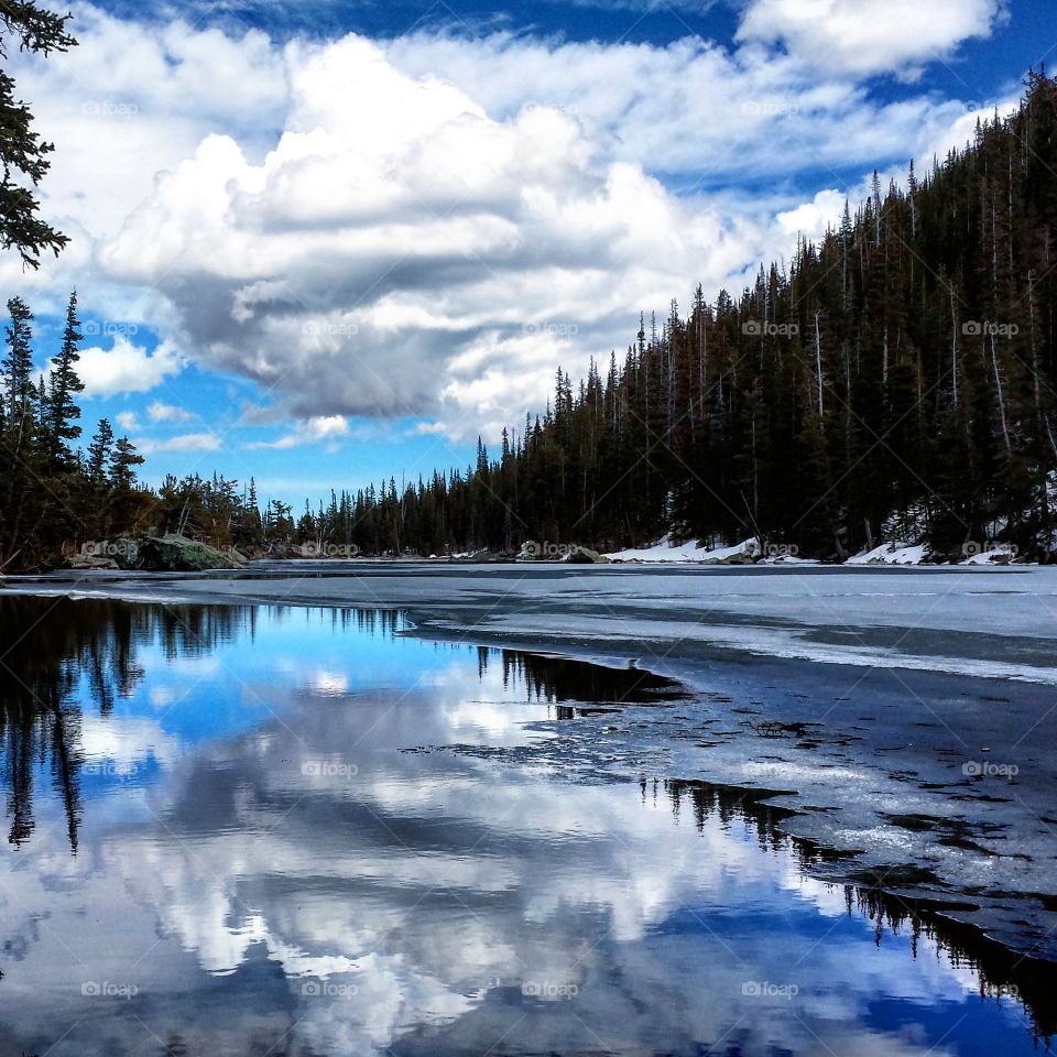 Dream Lake. Rocky Mountain National Park