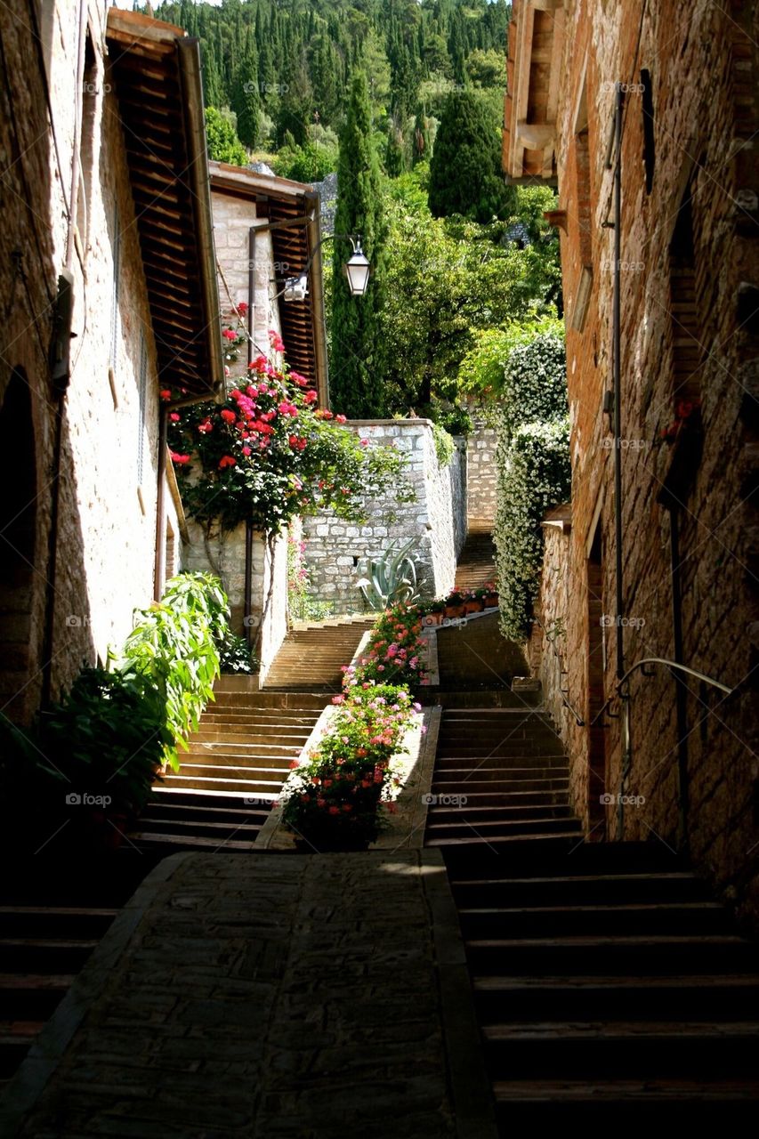 Staircase in Italy 