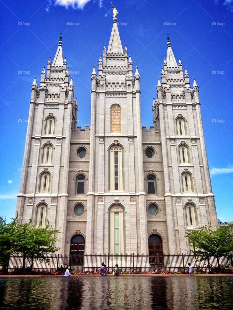 Salt Lake Temple in Utah