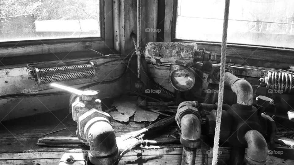 Train control dash panel