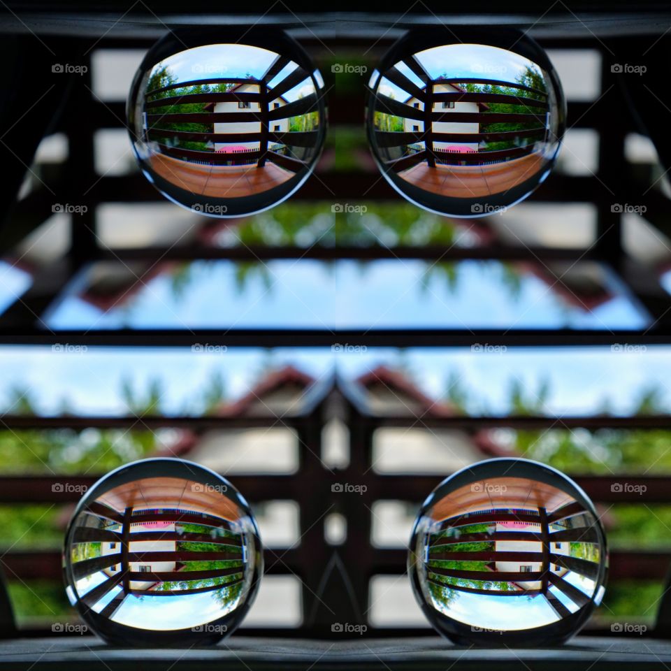Lensball symmetry