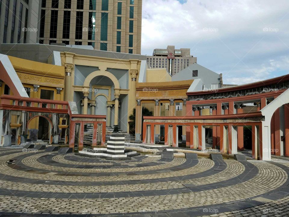 Abandoned courtyard, NOLA