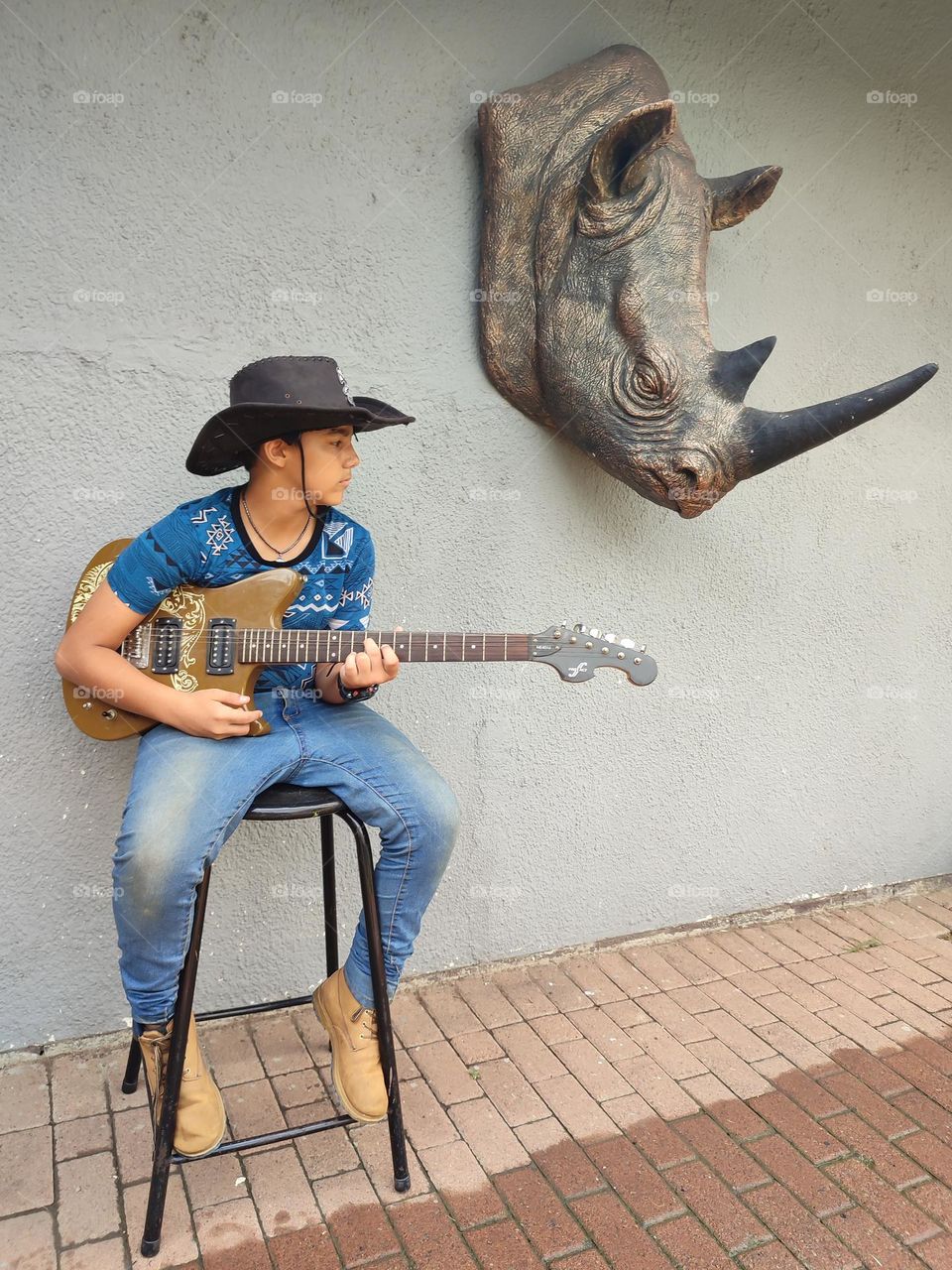 Feeling sad while playing a song