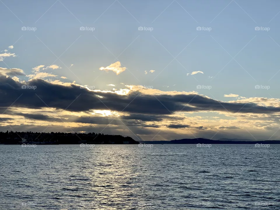 Sun break after a crazy storm