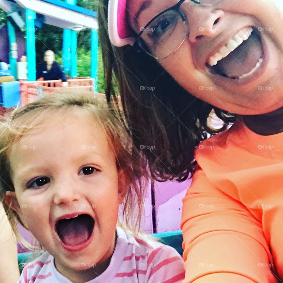 MiMi and dumplins amusing ride at sea world Orlando 