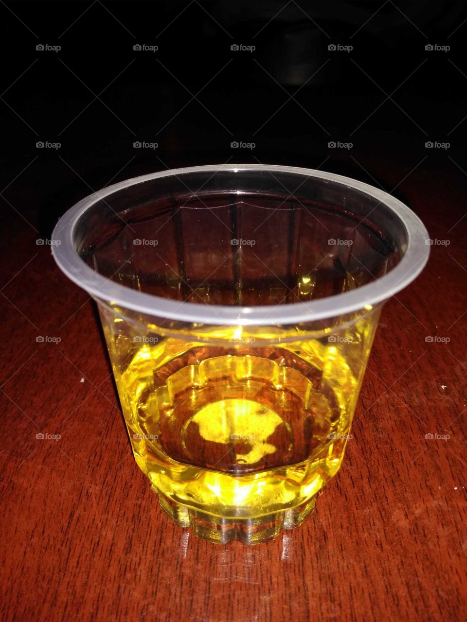 having a whisky in the bar