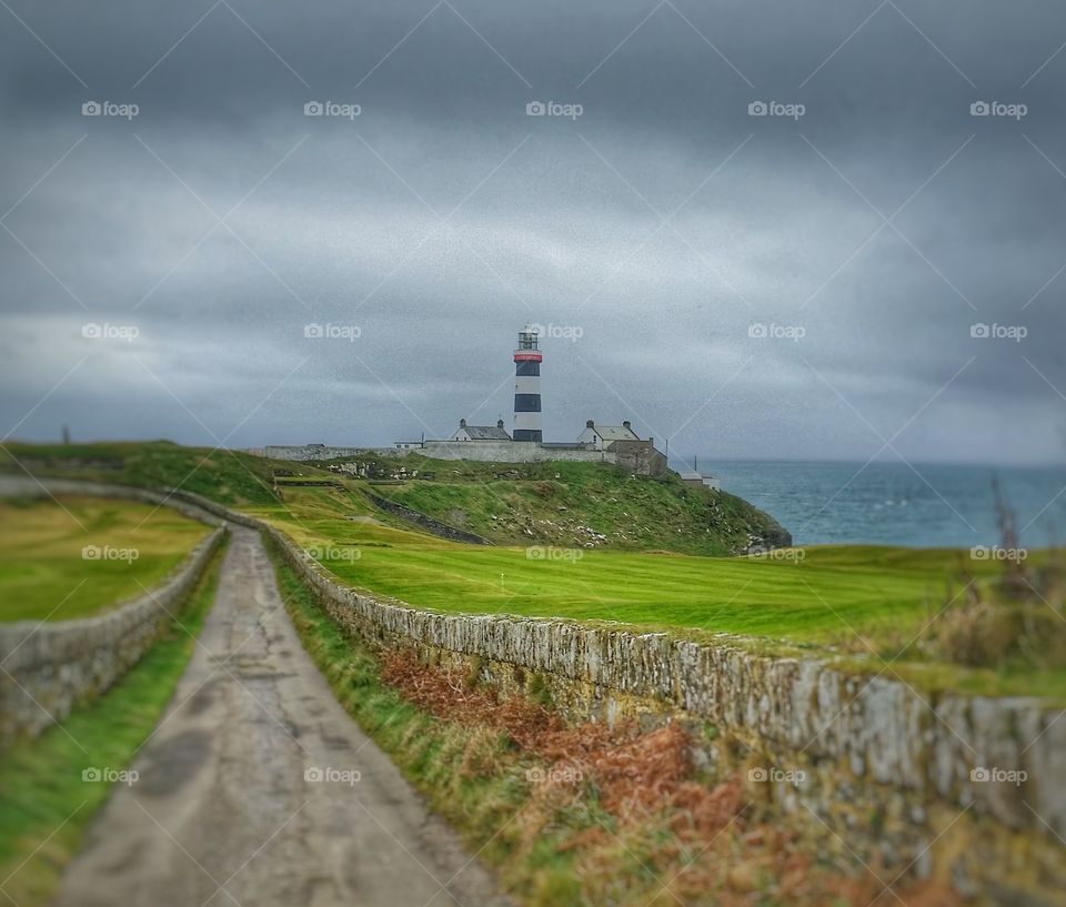 irish lighthouse