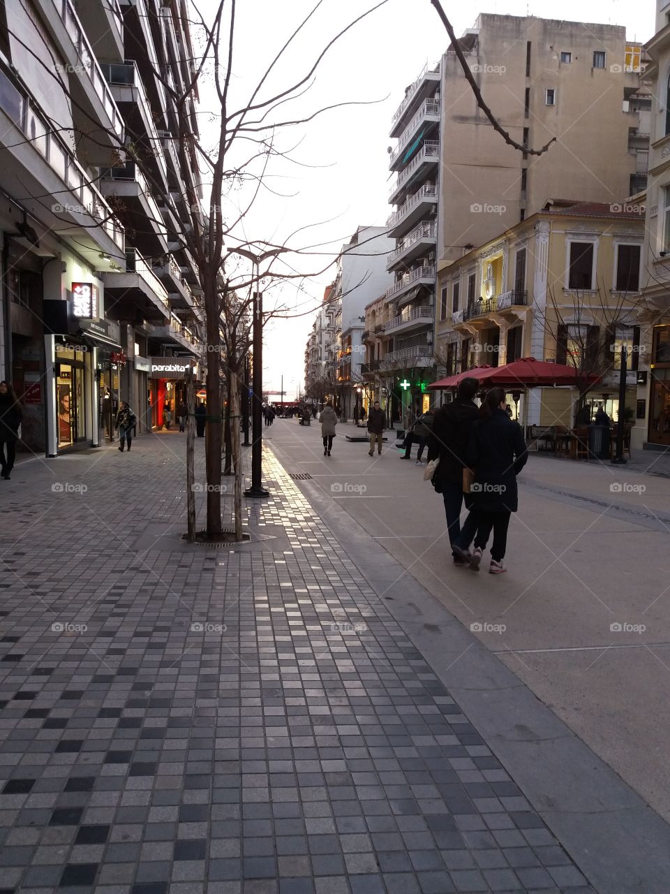 street of thessaloniki