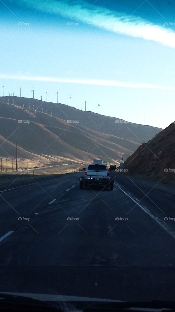 Climbing the montain