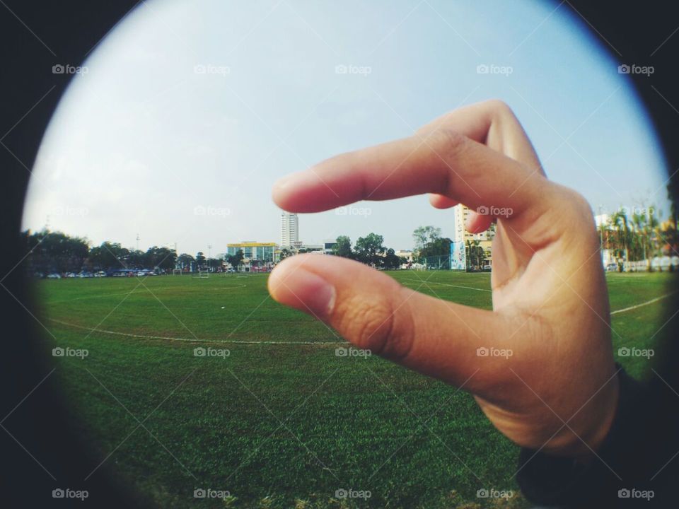 Catch the building. Miniture looking building at kuantan