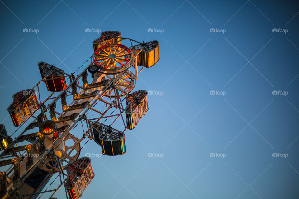 Zipper Ride at the Carnival