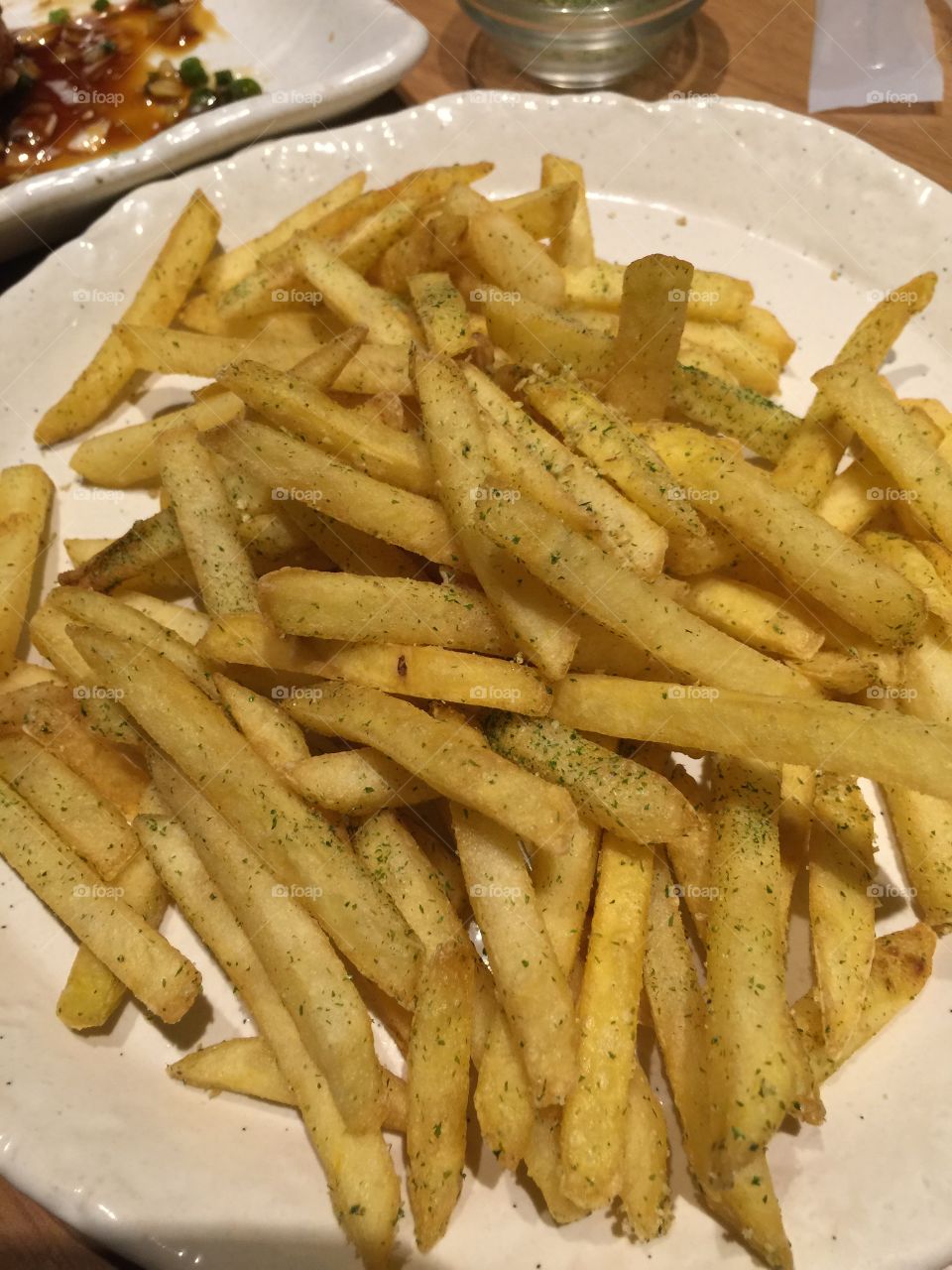 Garlic French fries 
