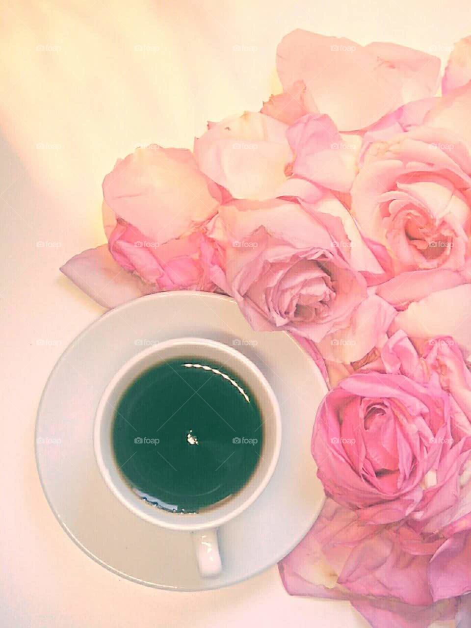 Pink Roses and Turkish Coffee
