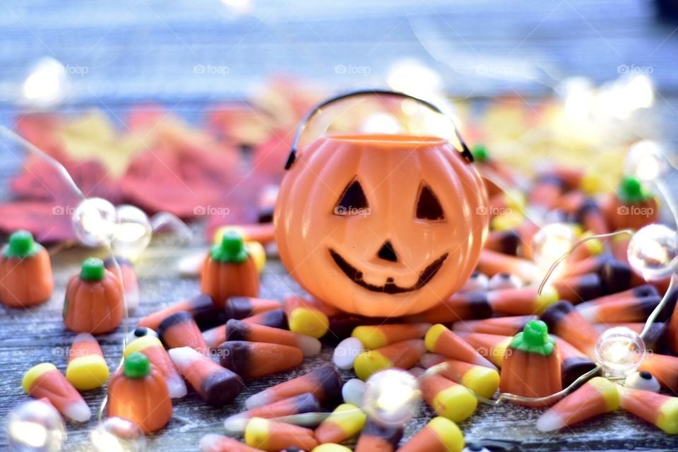 Pumpkin everything Halloween candy 