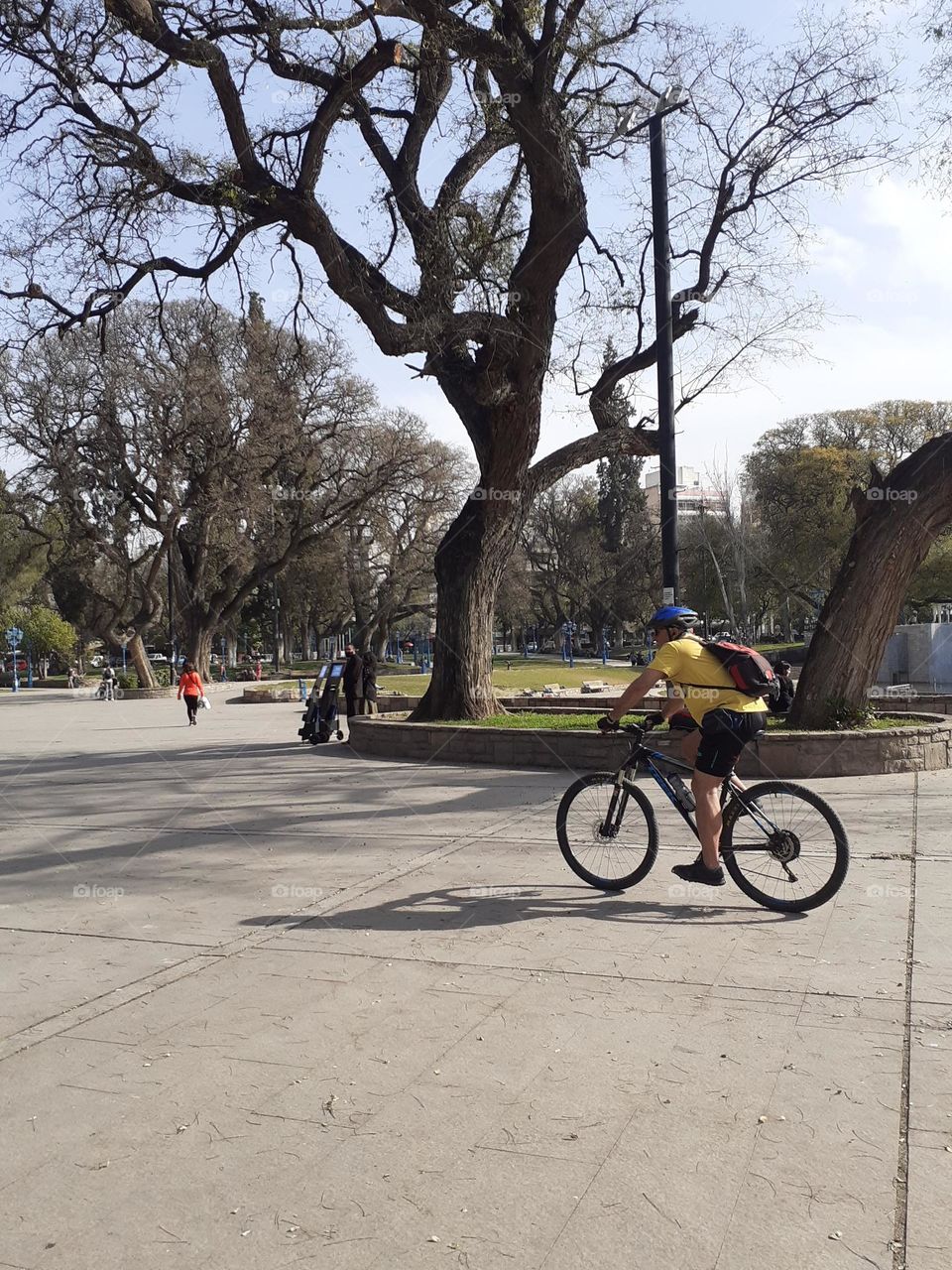 circular en bicicleta