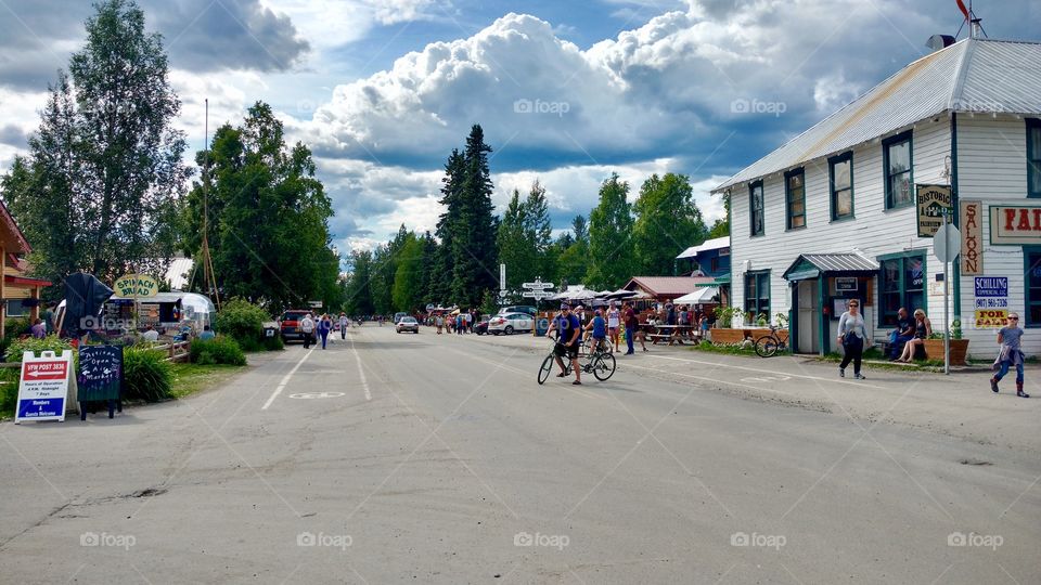 Town of Talkeetna Alaska
