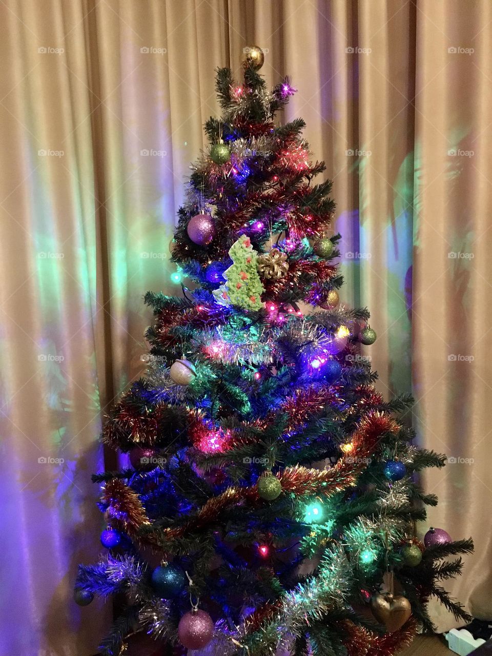 Beautiful Christmas tree 