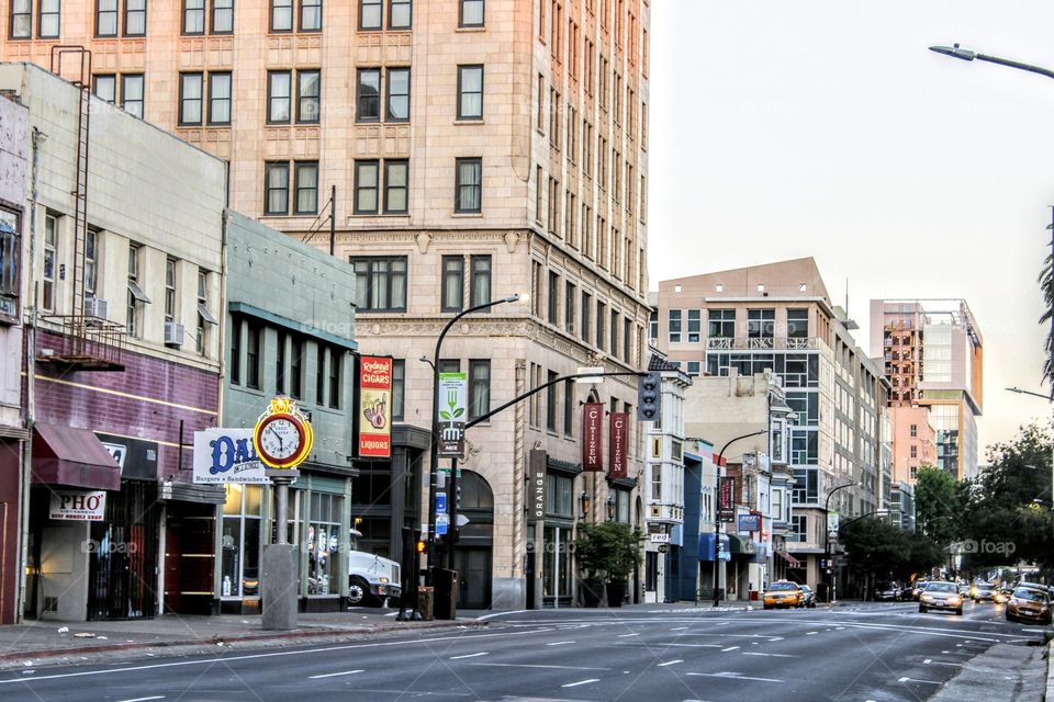 downtown street life