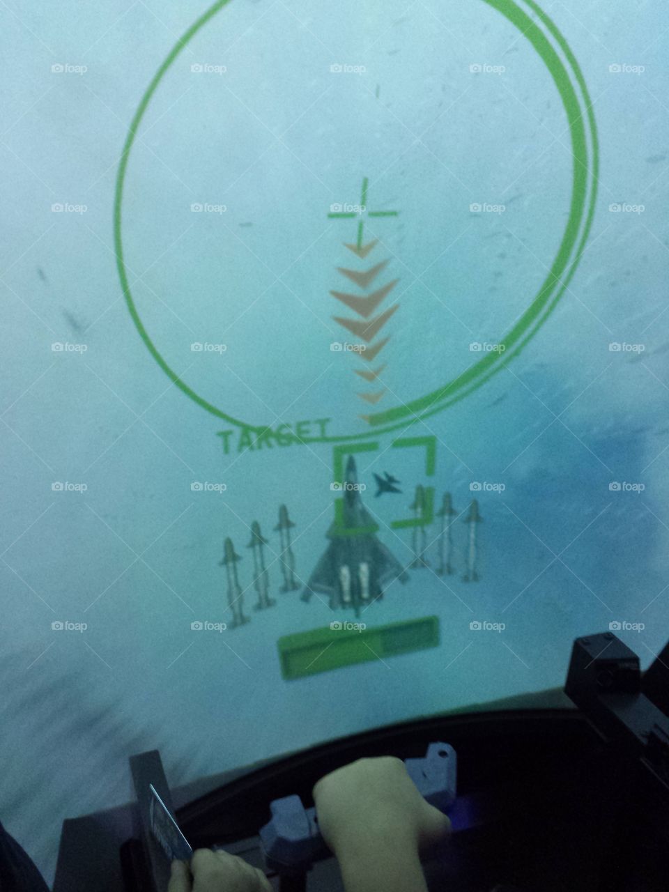 Dome Screen Dog Fight