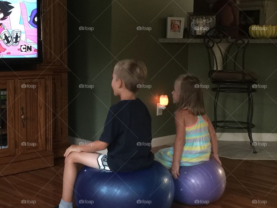 Bouncy TV Seats