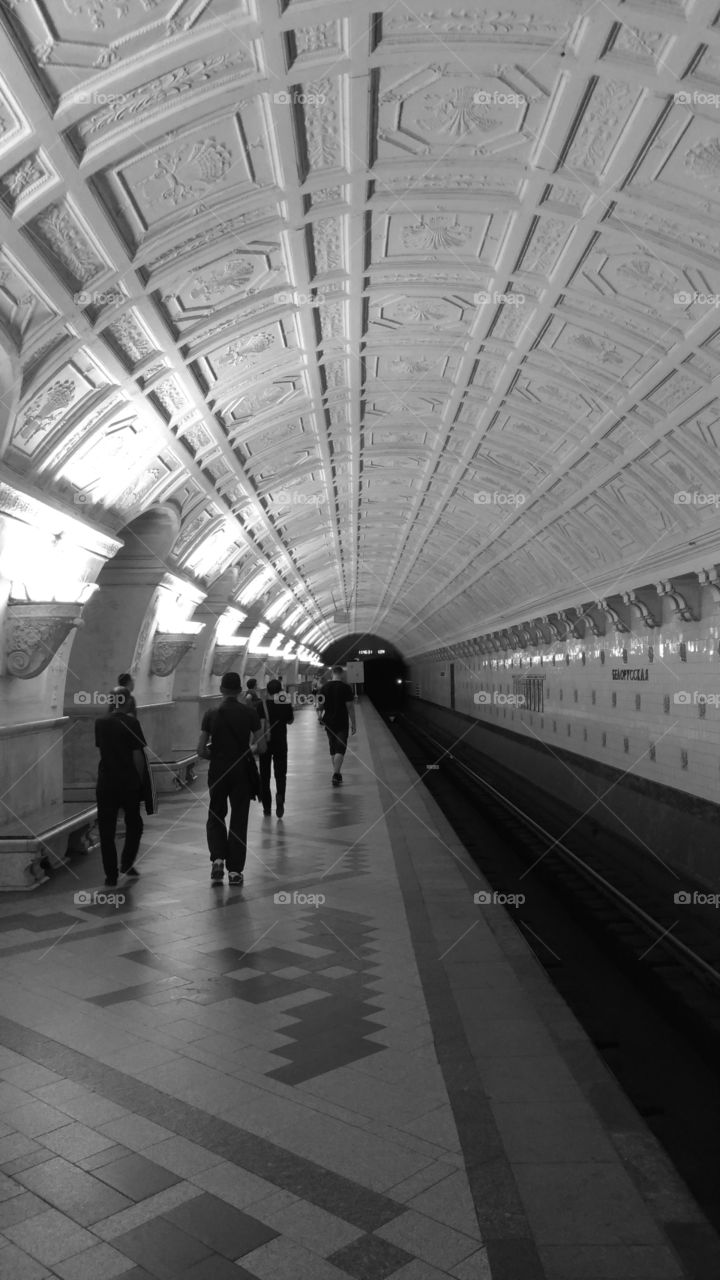 Subway station in Moscow