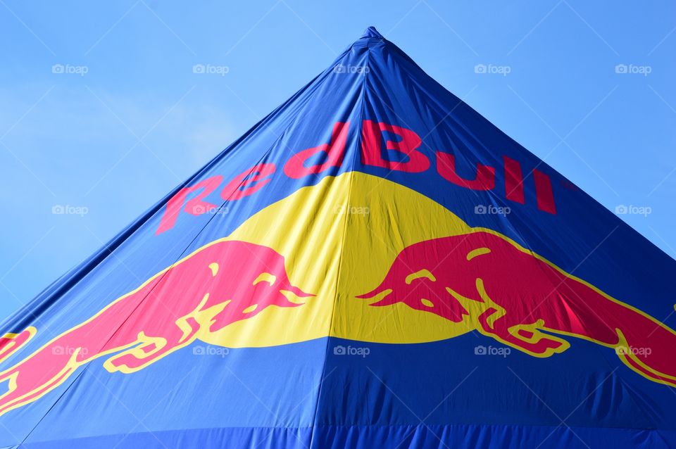 Red bull tent