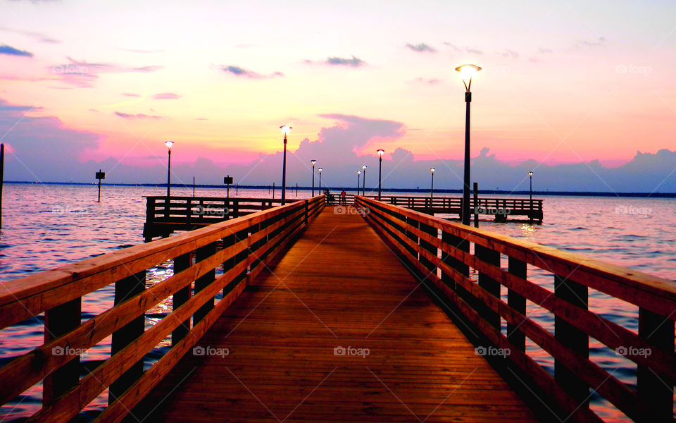 When the sun sets it creates blazing colors of pink, orange,burning reds purples, and golden yellows. One can only describe the sunset as incredibly beautiful.